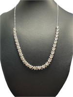 Stunning 1/2 ct 20"  Diamond Evening Necklace