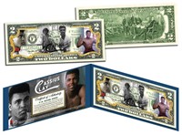 Muhammad Ali Cassius Clay $2 Bill