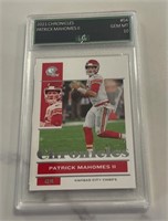 2021 Chronicles #54 Patrick Mahomes Card