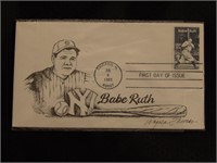Babe Ruth 1983 FDC First Day of Issue