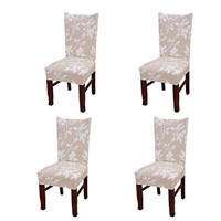 SoulFeel Set of 4 Dining Chair Covers, Stretch