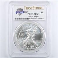 2017 Silver Eagle PCGS MS69