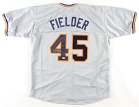 Autographed Cecil Fielder Jersey