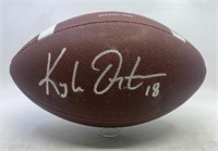 Autographed Kyle Orton Wilson NCAA Football