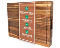 Saffron & Sage Extra Large Wood Cutting Board -
