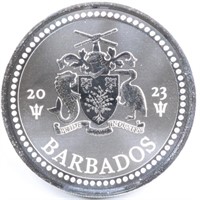 2023 Silver 1oz Barbados Trident