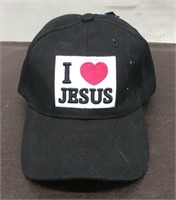 New "I LOVE JESUS" Hat
