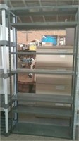Metal Storage Rack With 7 Shelves, Approx. 36