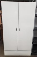 36"x15"x66.5" 2 Door Metal Storage Cabinet