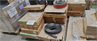 Pallet of different types of Coved Base count is