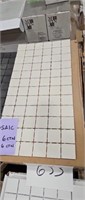 Six boxes of biscuit mosaic tile