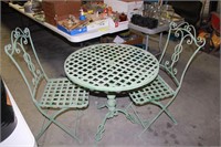 PATIO TABLE WITH 2 CHAIRS- NO SHIPPING
