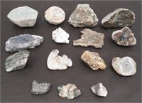 Box 15 Rocks & Minerals Agates, Geodes, Misc