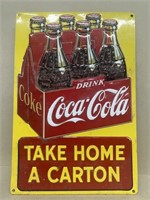 Coca-Cola, 6-pack Sign