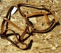 Leather Drafthorse Halters
