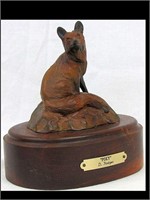 "FOXY" TITLED BRONZE BY D. HODGES 7/100 W/ PAPERS