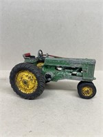 Cast aluminum toy tractor