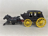 Cast-iron stagecoach