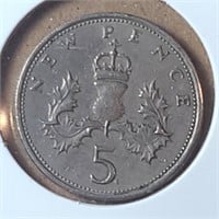 United Kingdom 5 New Pence 1968 Great Britain
