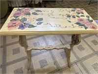 Painted side table