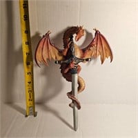 Decorative Dragon W/Sword