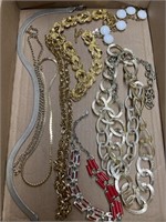 Costume jewelry necklaces