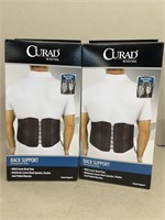 CURAD back support systems two boxes