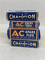Vintage spark plugs