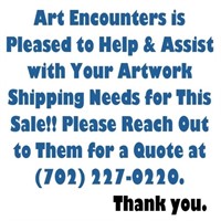 Art Encounters is Pleased to Help Shipping!!