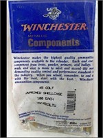 100 WINCHESTER LOADED CARTRIDGES
