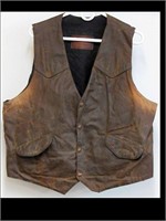 OUTBACK TRADING CO. LEATHER VEST