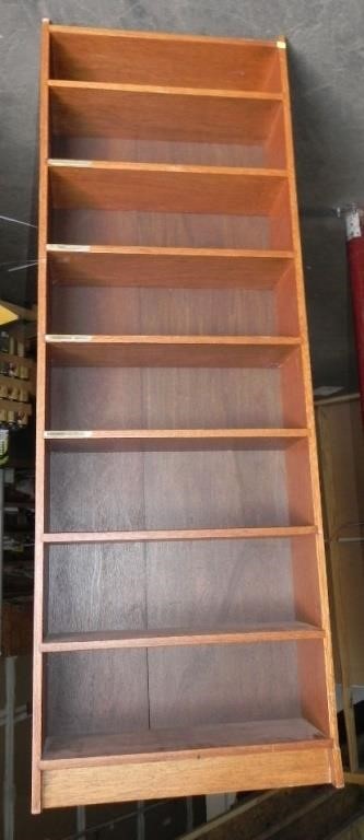 Modern 8 Shelf Tall Bookcase