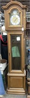 Vtg. Westminster Grandfather Clock, Tempus Fugit,