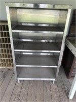 Stainless restaurant shelf