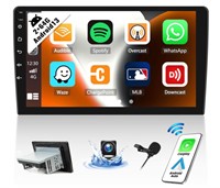 2+64G ANDROID 13 SINGLE DIN CAR STEREO 10.4 INCH T