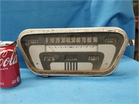 1954 speedometer and gauge dashboard panel look