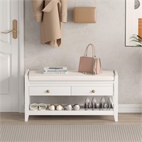$130 Shoe Bench with Removable Cushion