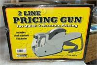 NOS 2 Line Pricing Gun, Item #95878