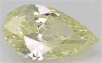 Certified .90 Ct Pear Cut Loose Diamond