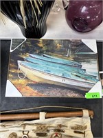 BOAT THEMED CANVAS ART