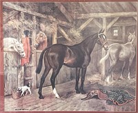 R. Newton Horse Print