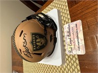 Bo Jackson Signed Mini Helmet w/COA