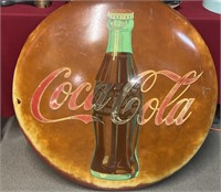 Coca-Cola button, 30"