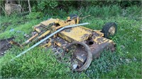 Woods, 10 ft  pull type rotary mower condition