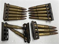 5 Stripper Clips w/Assorted .30-06 Ammo