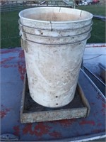Home made poultry feeder