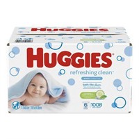 Huggies Refreshing Clean Scented Baby Wipes, Hy...