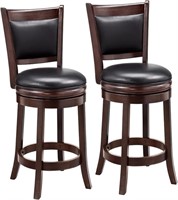 Ball & Cast Swivel Counter Height Barstools, 2 CT