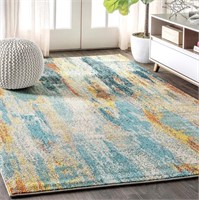 Modern Abstract 8 ft. x 10 ft. Area-Rug