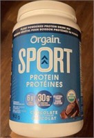 Orgain Sport Protein Powder Chocolate